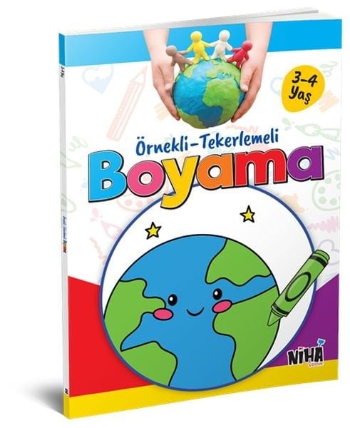 Örnekli-Tekerlemeli Boyama (3-4 Yaş)
