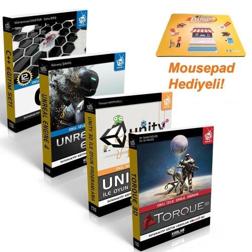 Oyun Programlama Uzmanlığı Seti (4 Kitap)