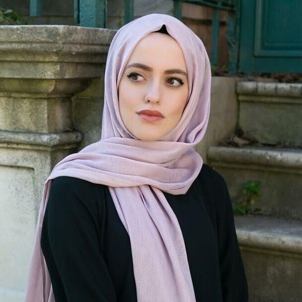 Pembe Pamuklu Şal