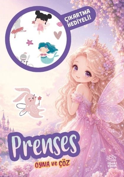 Prenses - Oyna ve Çöz Çıkartmalı Etkinlik Kitabı