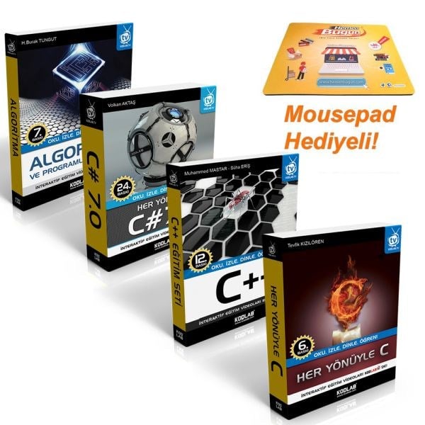 Programlama Uzmanlık Seti 3 (4 Kitap)
