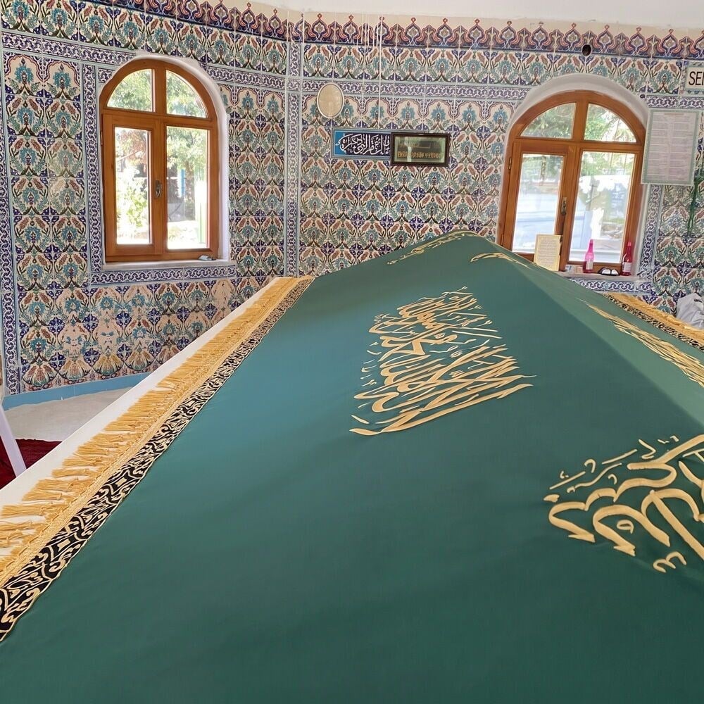 Sanduka Tabut Örtüsü - Çatalca Kalfaköy Şeyh Sinan Hazretleri