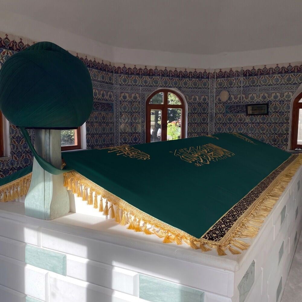 Sanduka Tabut Örtüsü - Çatalca Kalfaköy Şeyh Sinan Hazretleri