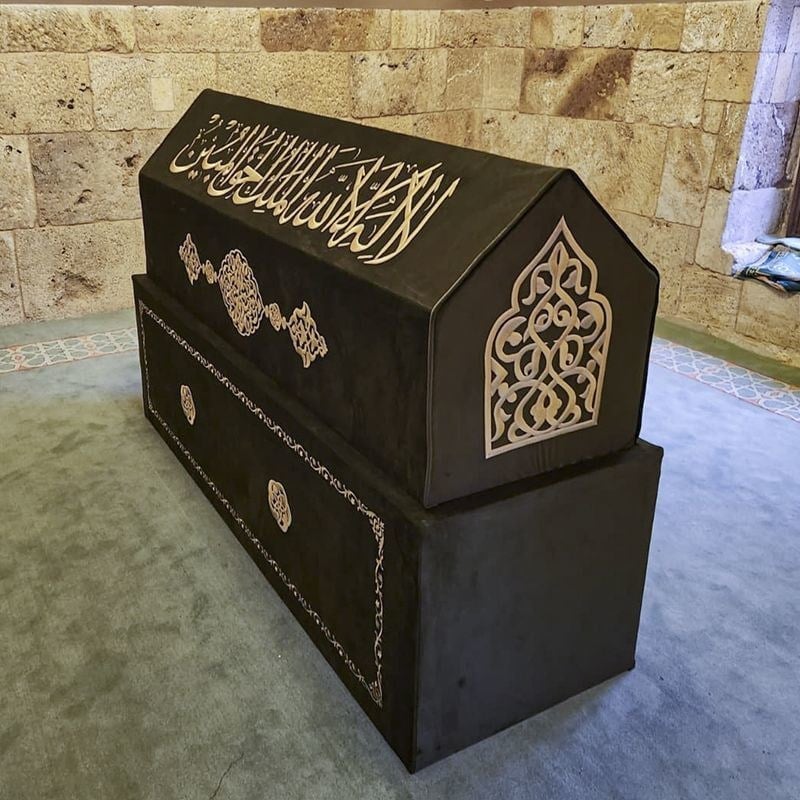 Sanduka Turbe Tabut Örtüsü & Puşide ( Özel Ölçü Yapılmaktadır.) Kırşehir Cacabey Medresesi