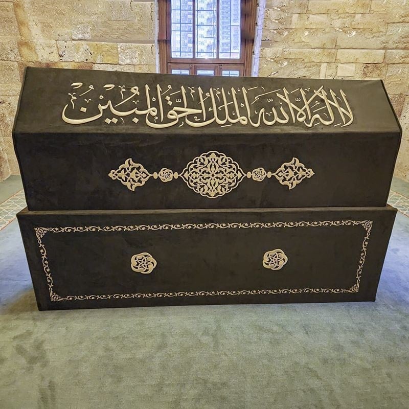 Sanduka Turbe Tabut Örtüsü & Puşide ( Özel Ölçü Yapılmaktadır.) Kırşehir Cacabey Medresesi