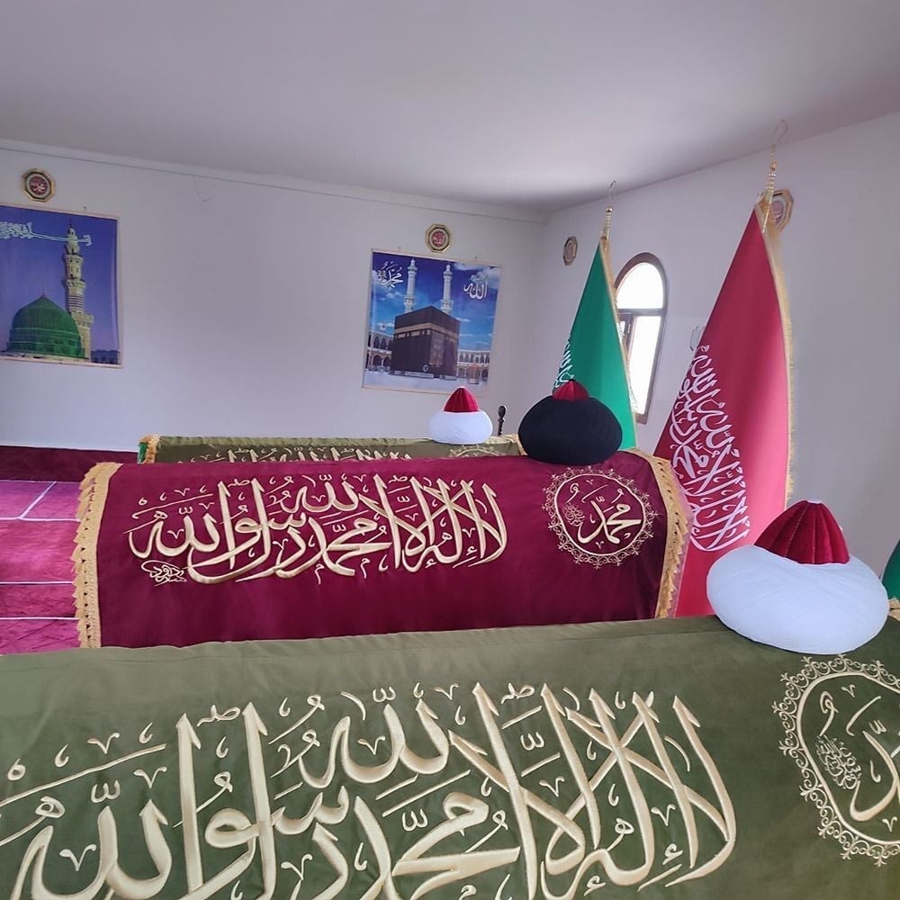 Sanduka Turbe Tabut Örtüsü & Puşide Molla İsmail Efendi( Özel Ölçü Yapılmaktadır.)