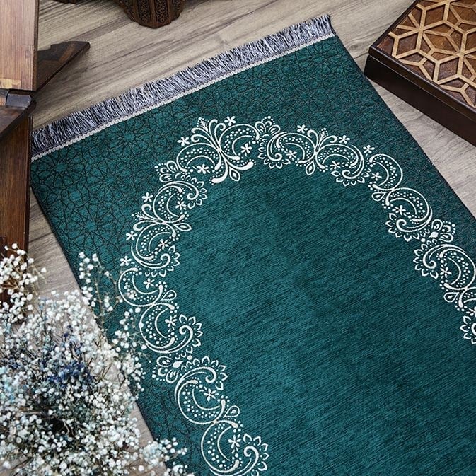 Seccade Munis Yeşil 65x115 cm - 320 gr