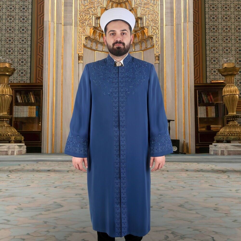 Serahsi İmam Cübbesi Lacivert