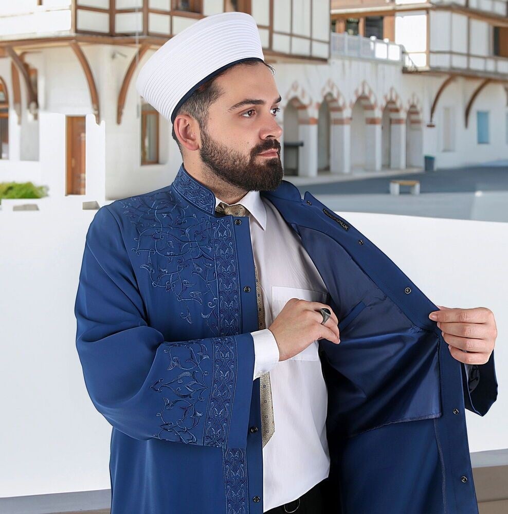 Serahsi İmam Cübbesi Lacivert