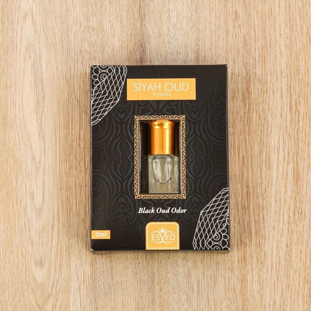 Siyah Oud Kokusu Alkolsüz Esans 3ml