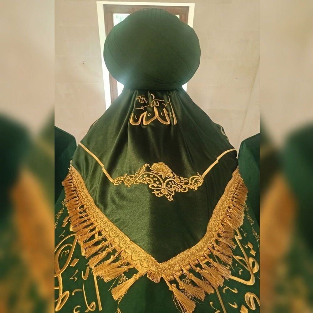Türbe Tabut Örtüsü Sanduka & Puşide Şeyh İdris Hazretleri Torunu ve Oğlu Pireziz Giresun 125 bin tl ( Özel Ölçü Yapılmaktadır)