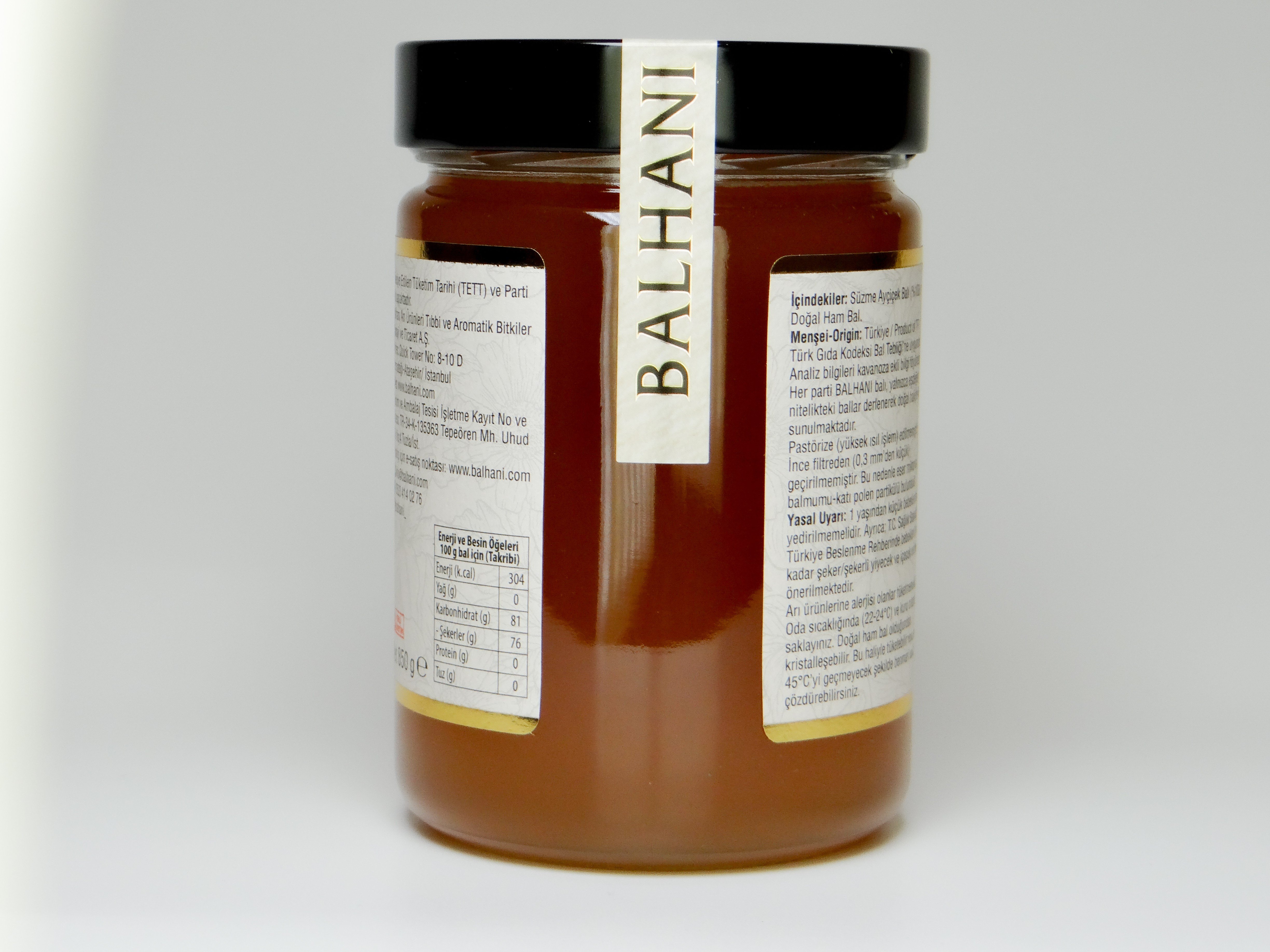 Ayçiçek Balı (Monofloralı) 850 g