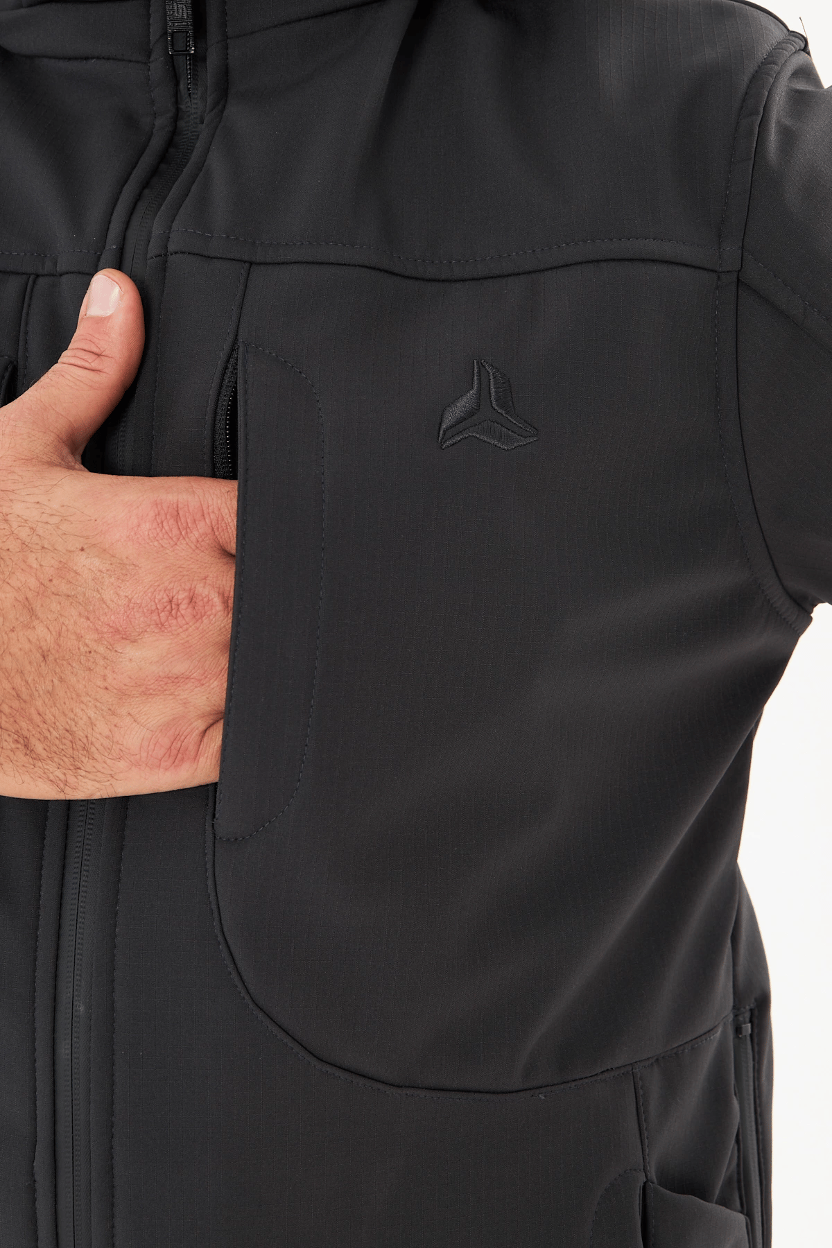 İSSİ Tactical Pro Softshell Kışlık Mont Antrasit