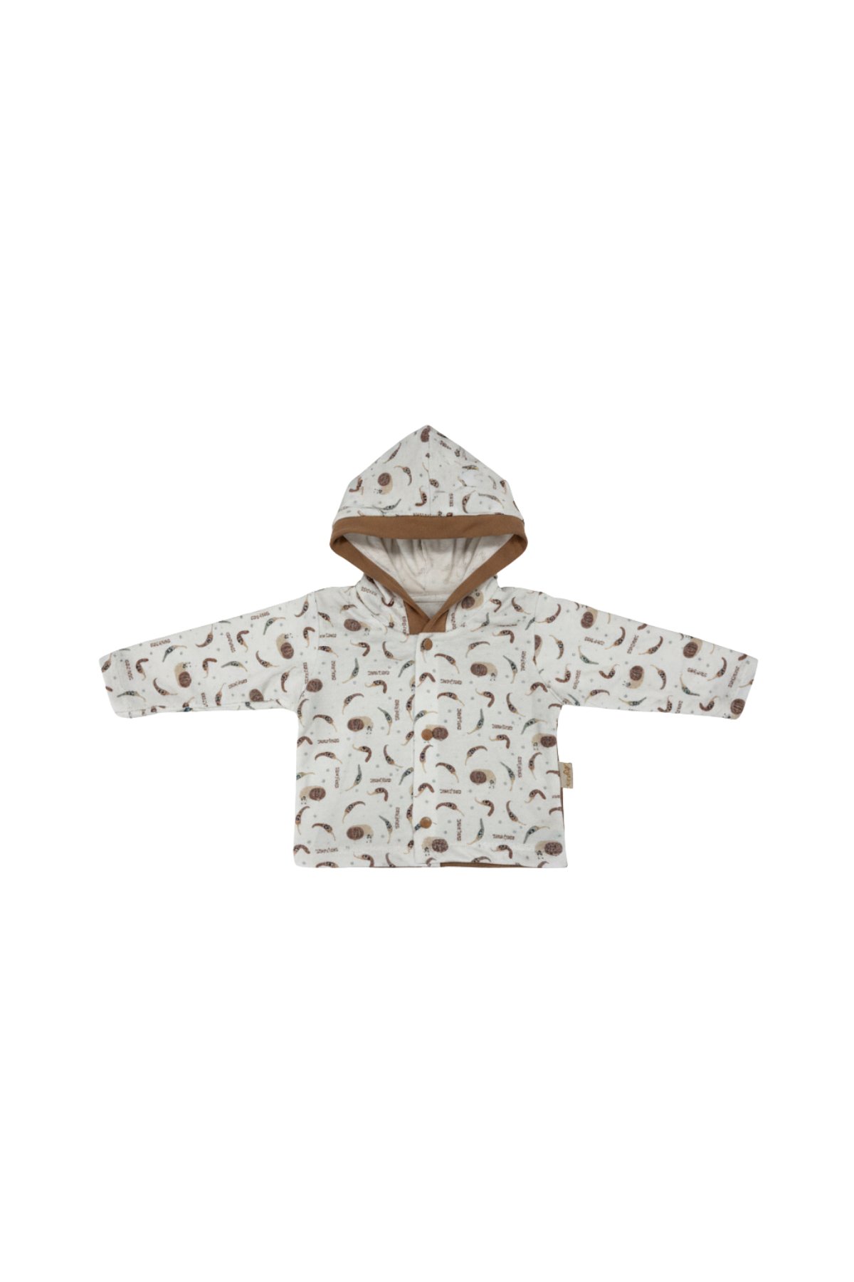 Bebek Erkek 3’lü Takım – Desenli Ceket, Nakışlı Body ve Pantolon