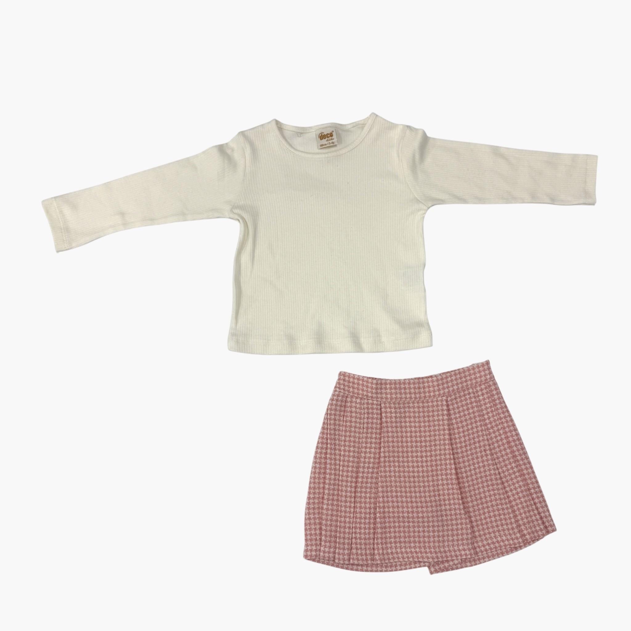 Fiyonklu Yelekli 3'lü Takım