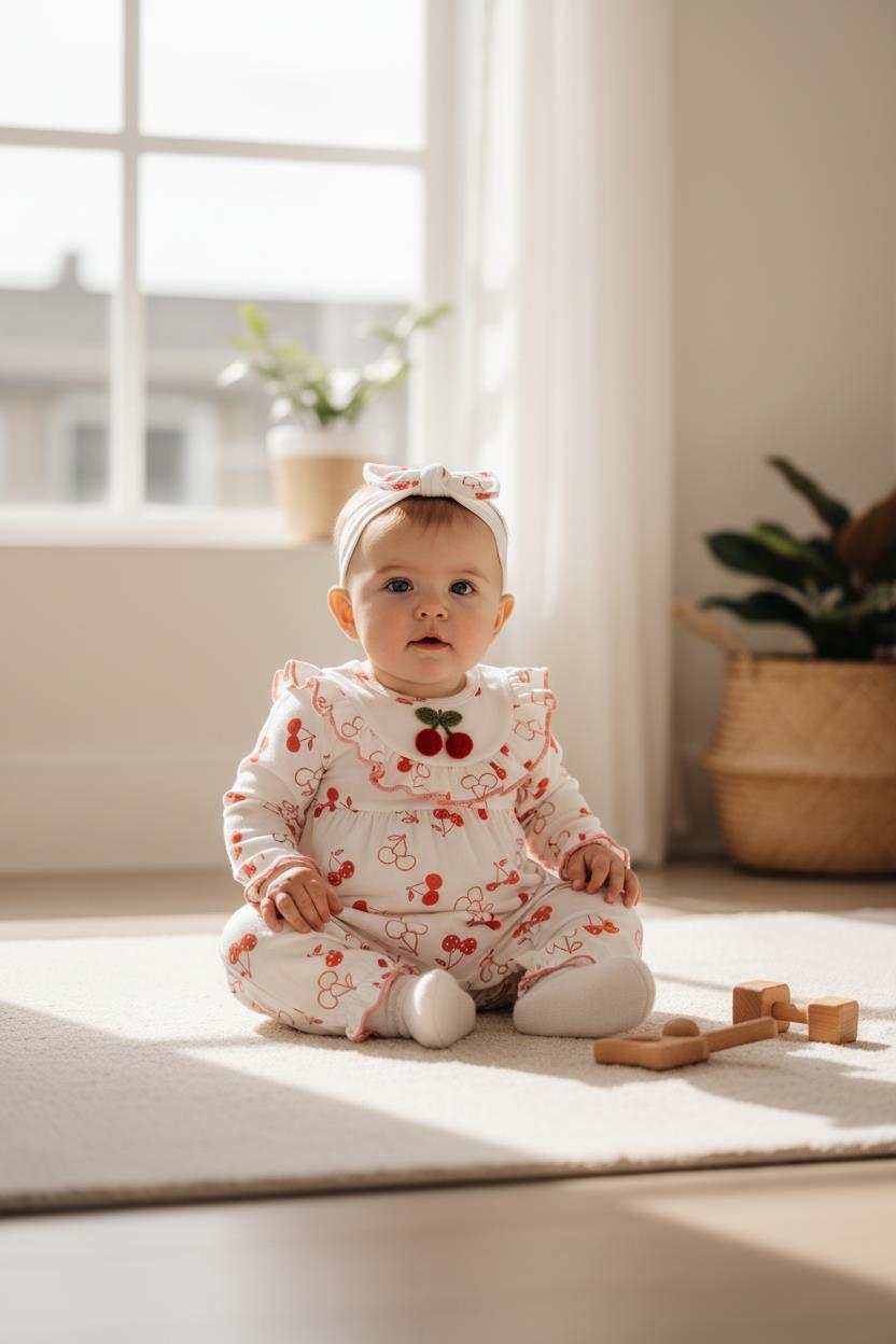 Kiraz Nakışlı Tulum