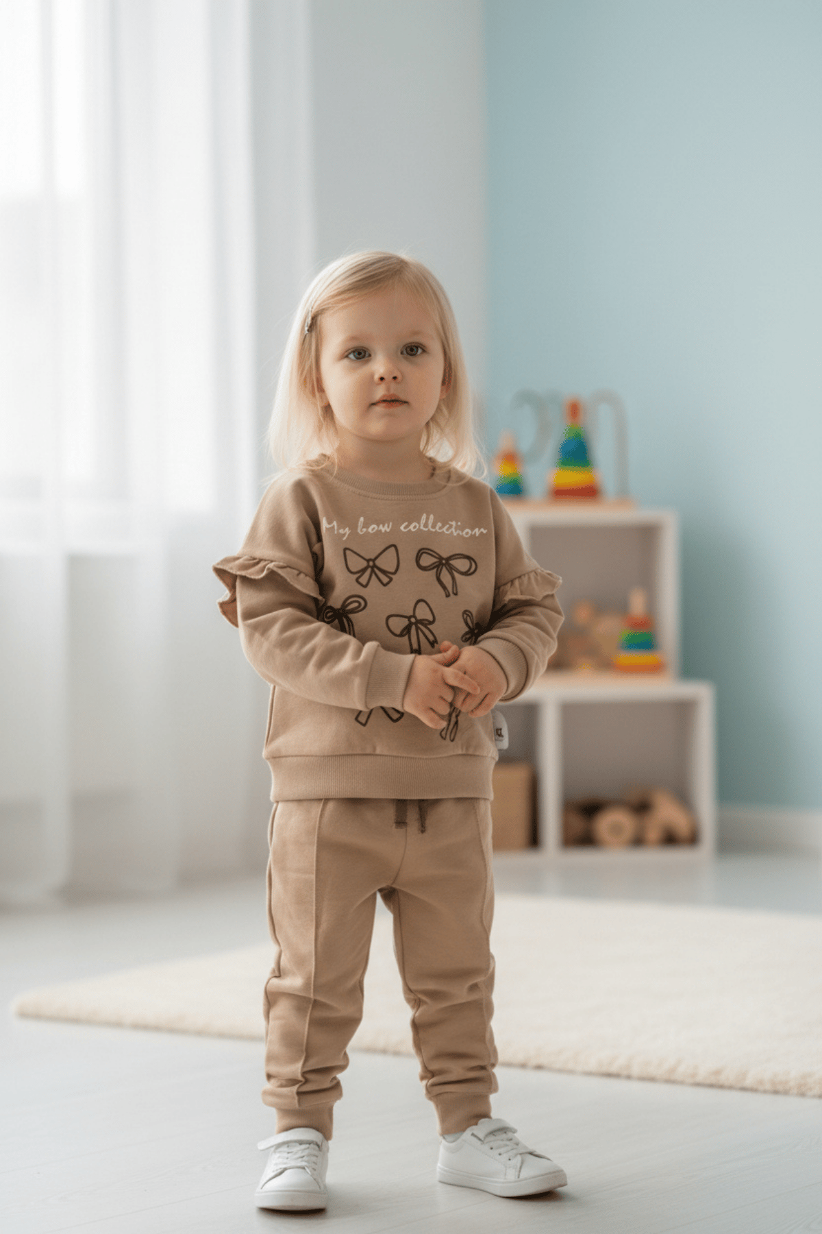 Kız Çocuk 2'li Eşofman Takımı