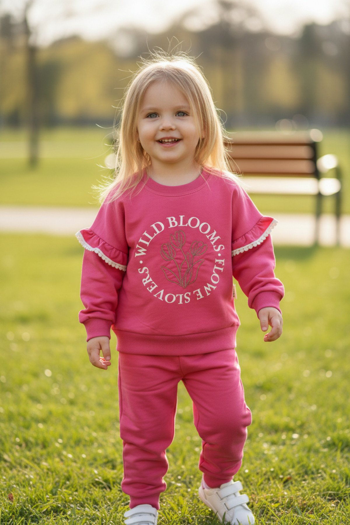 Kız Çocuk 2'li Eşofman Takımı