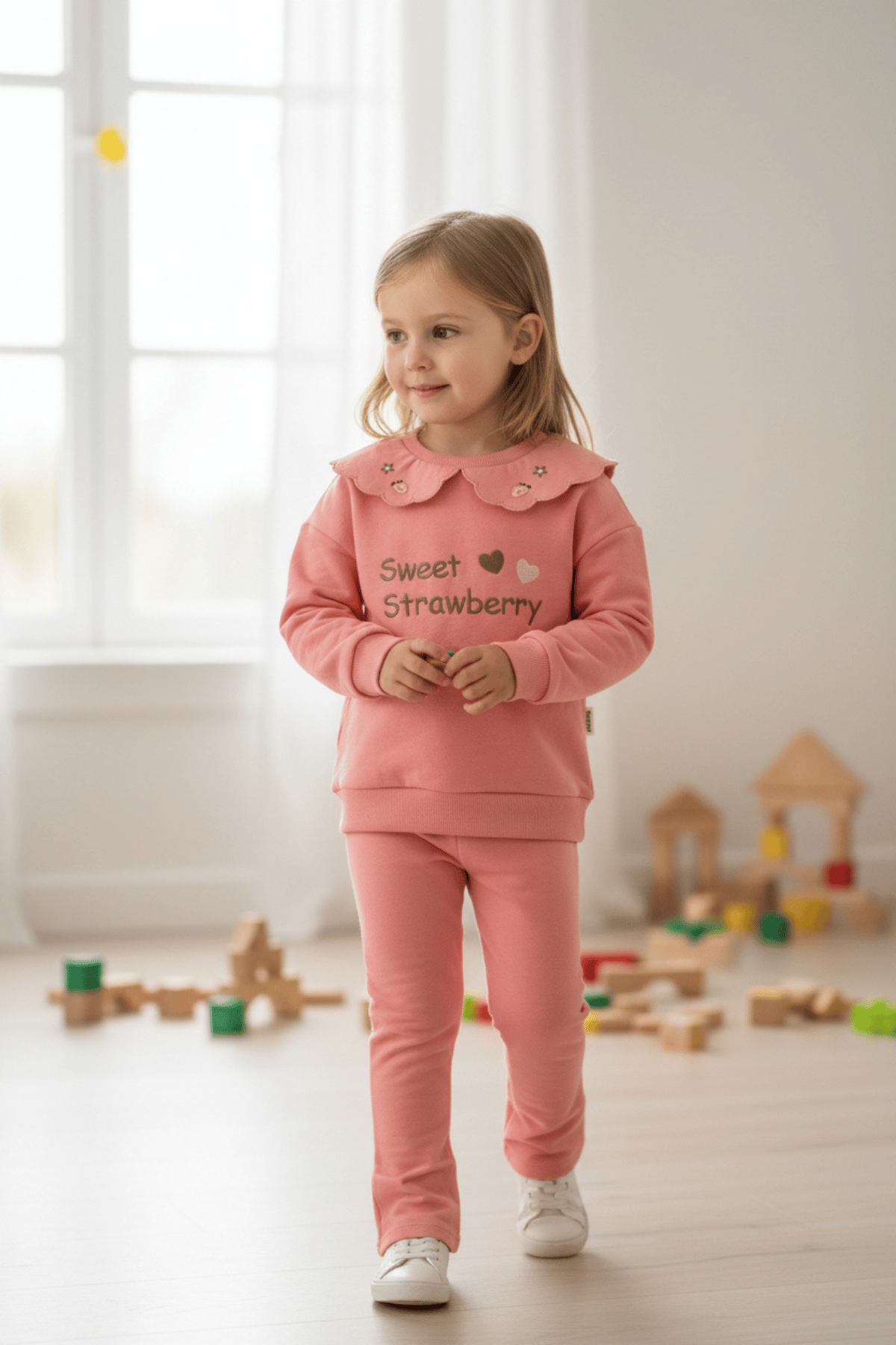 Kız Çocuk 2'li Eşofman Takımı