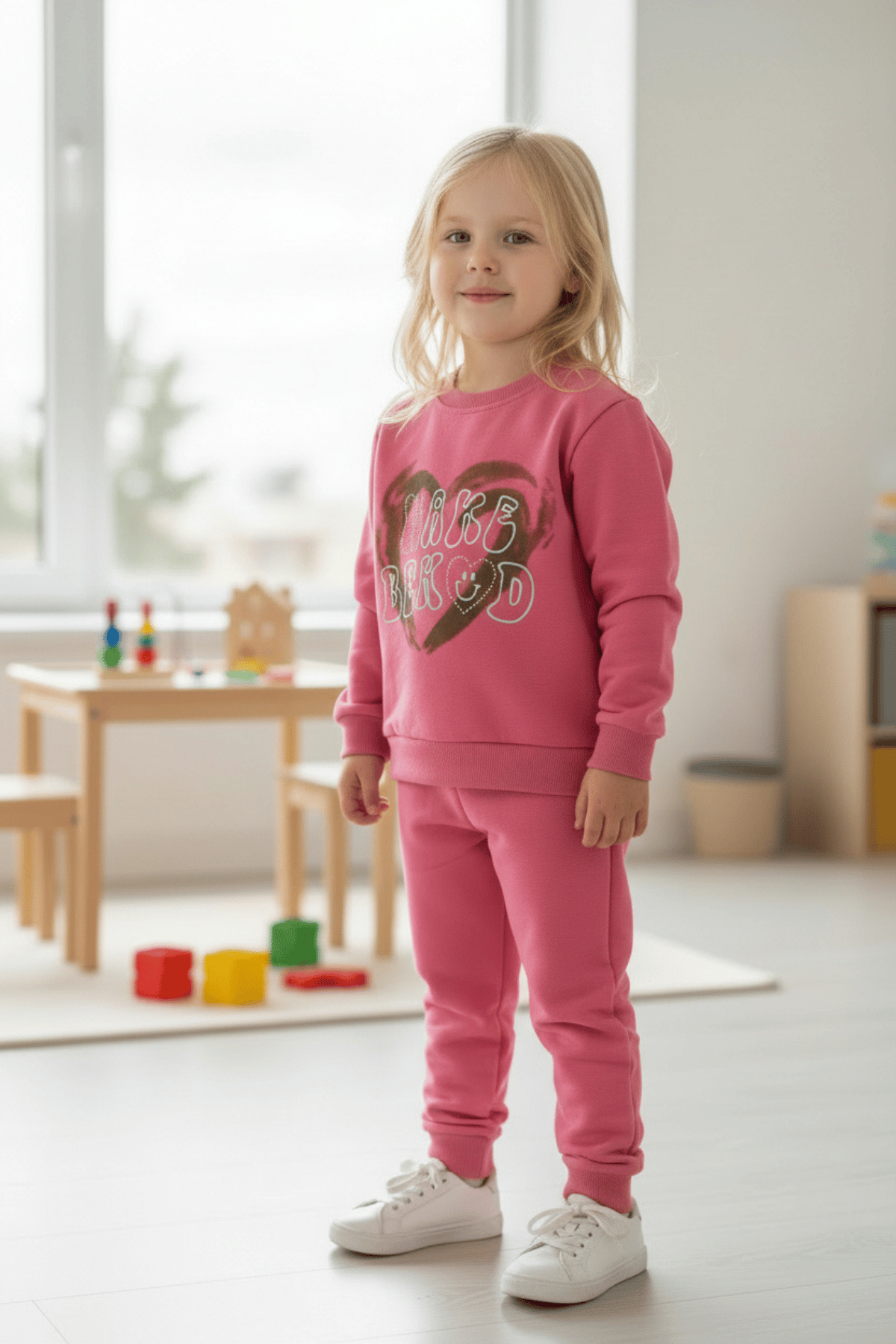 Kız Çocuk 2'li Eşofman Takımı