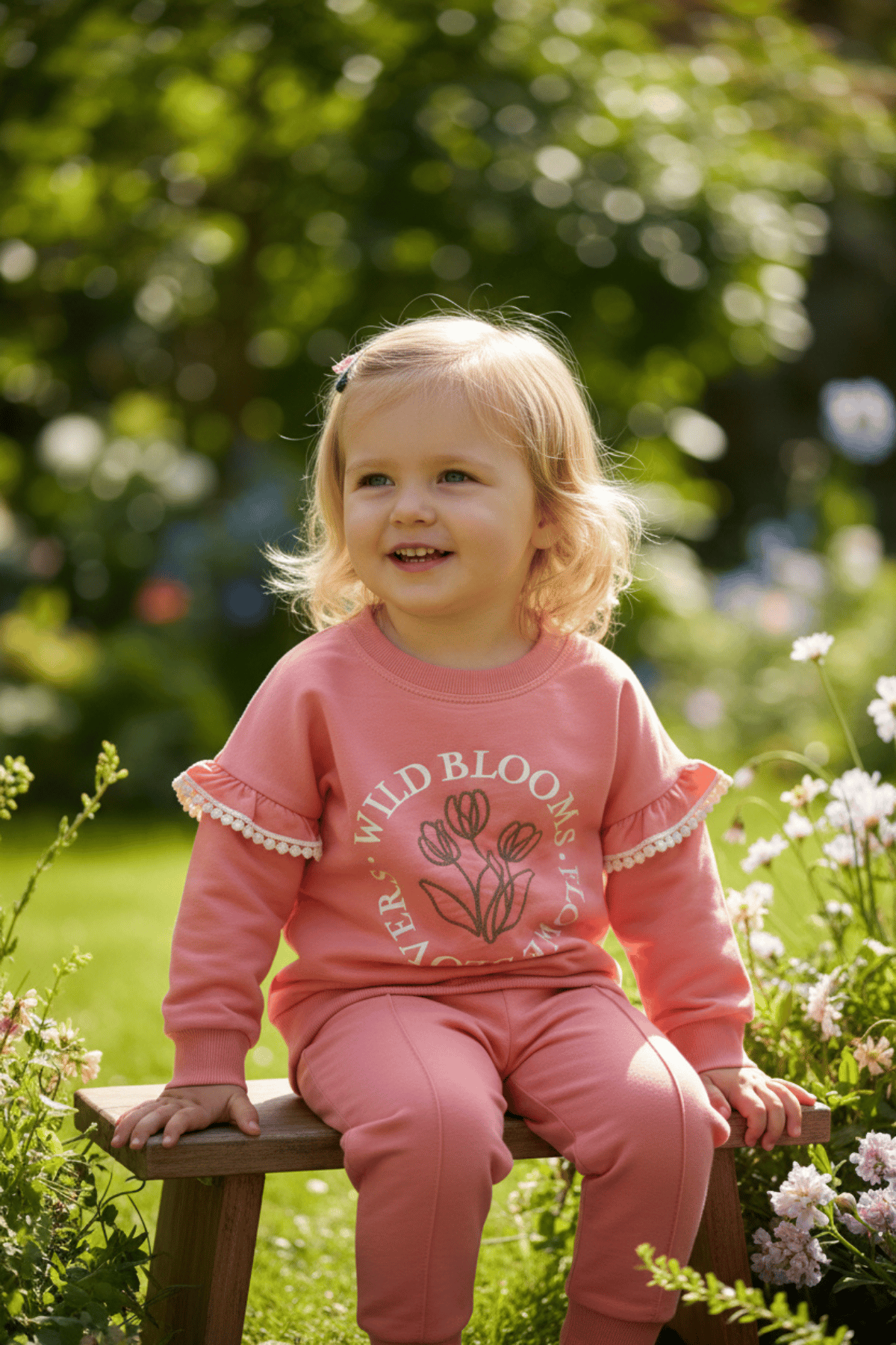 Kız Çocuk 2'li Eşofman Takımı