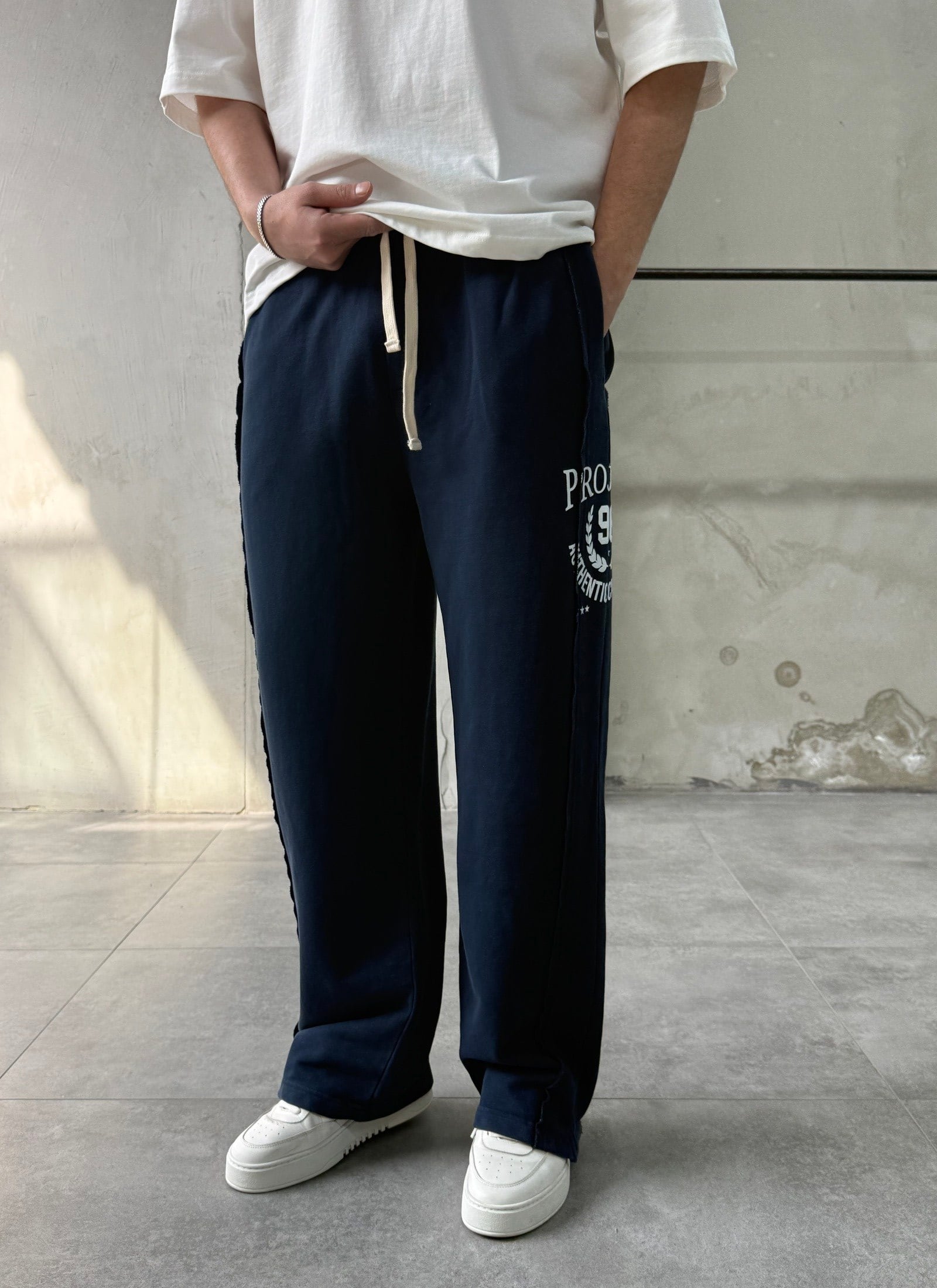 Projeckt 96 Baskılı Lacivert Eşofman