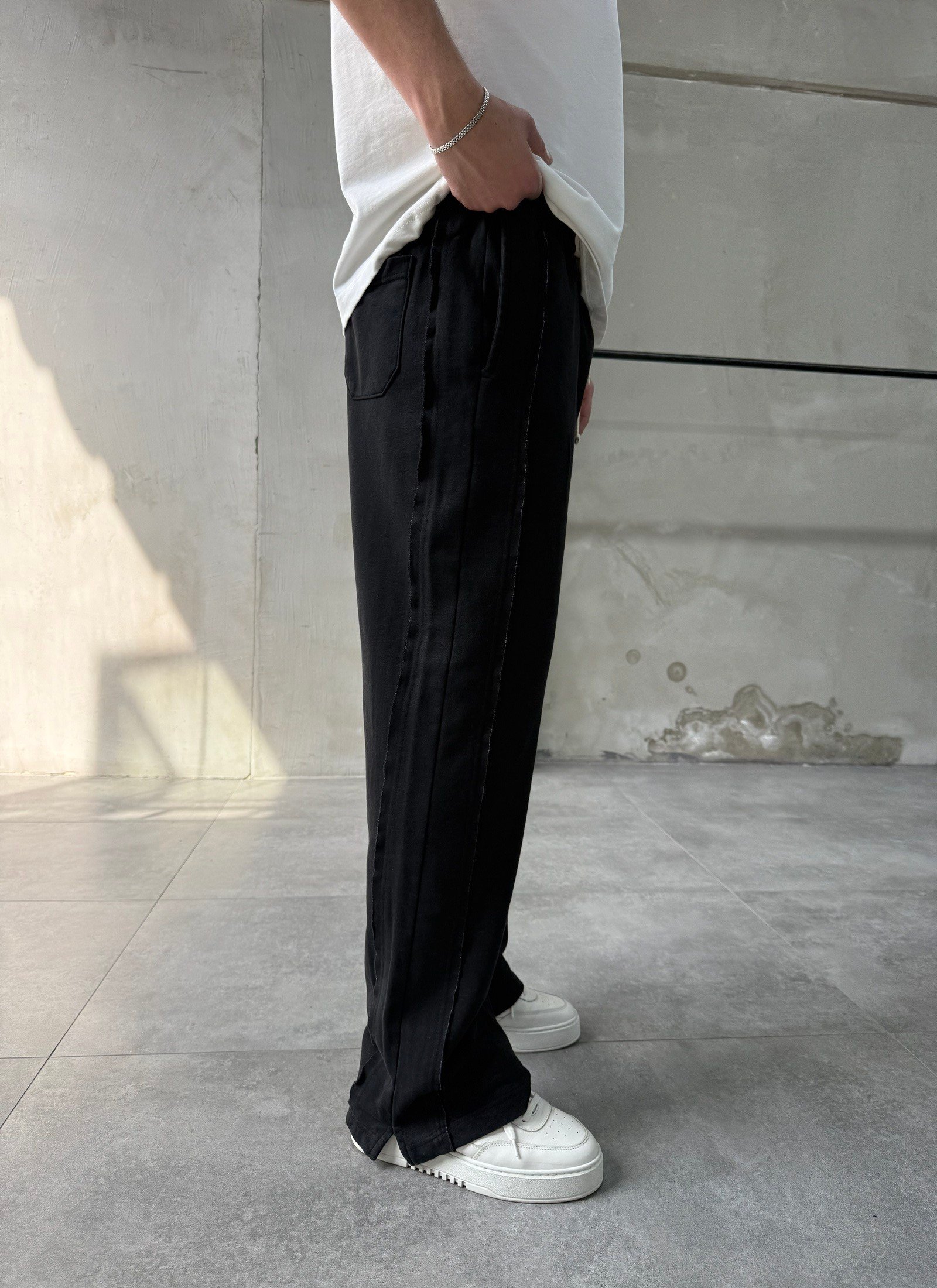 Projeckt 96 Baskılı Siyah Eşofman