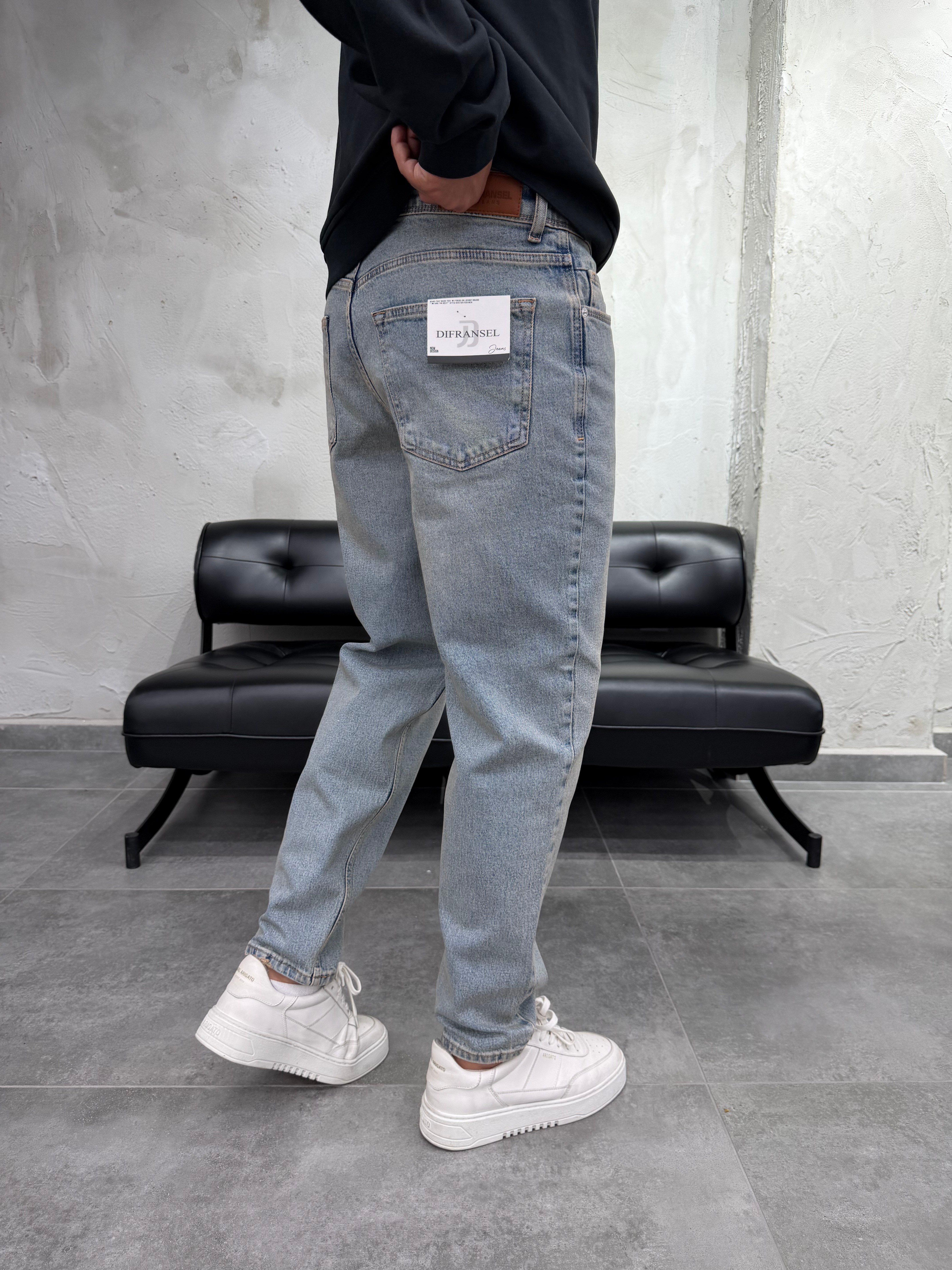 Rahat Kalıp Trend Fit Eskitme Boyfriend Jean