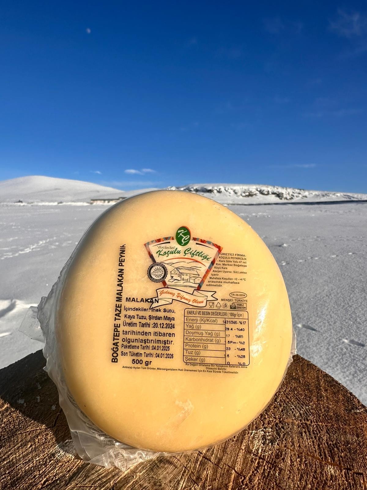 Kars Boğatepe Malakan Peyniri  | 500 gr