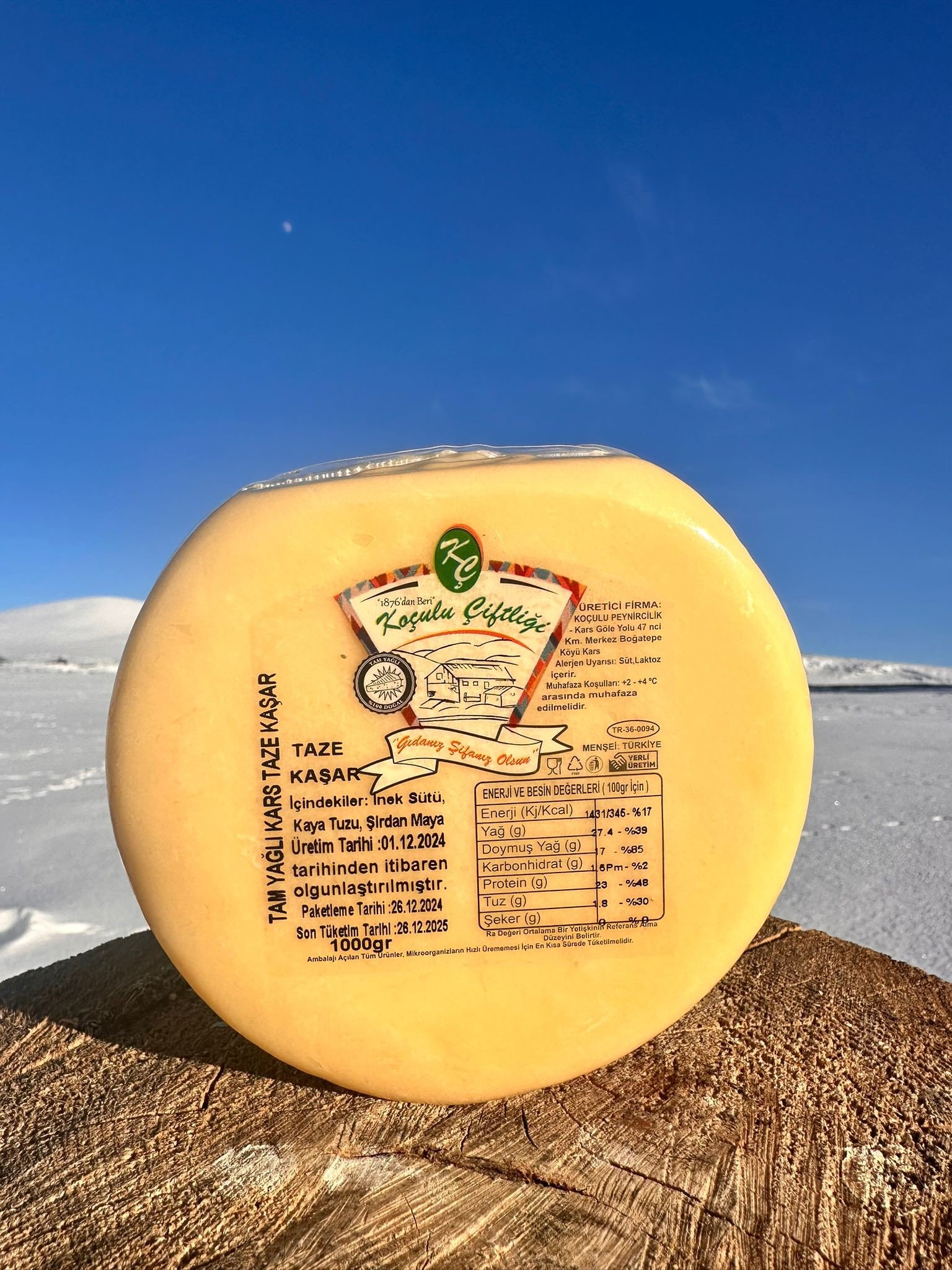 Kars Taze Kaşar | 500 gr