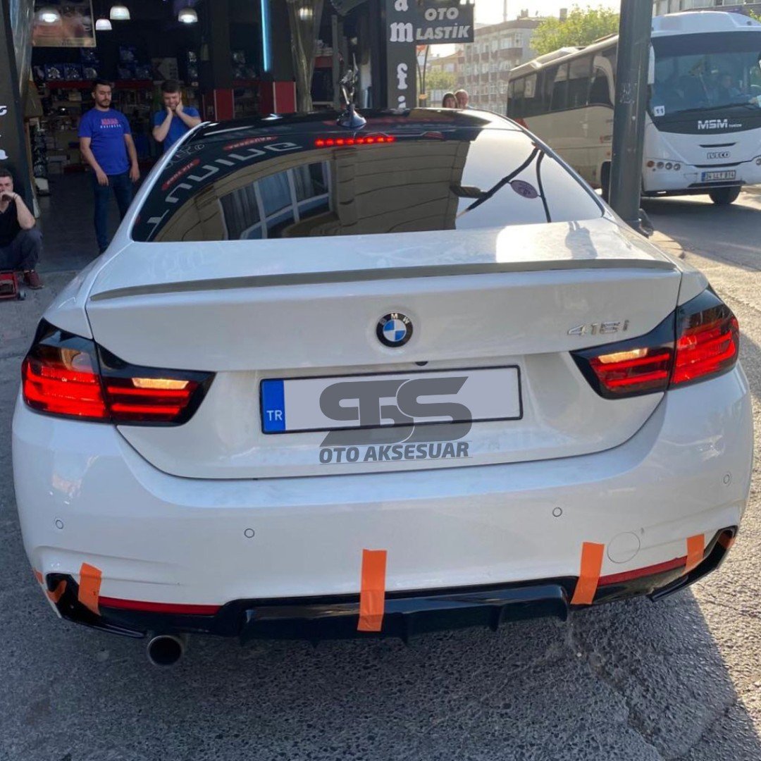  Bmw F32 418 420 425 430 Bagaj Üstü Spoiler Beyaz