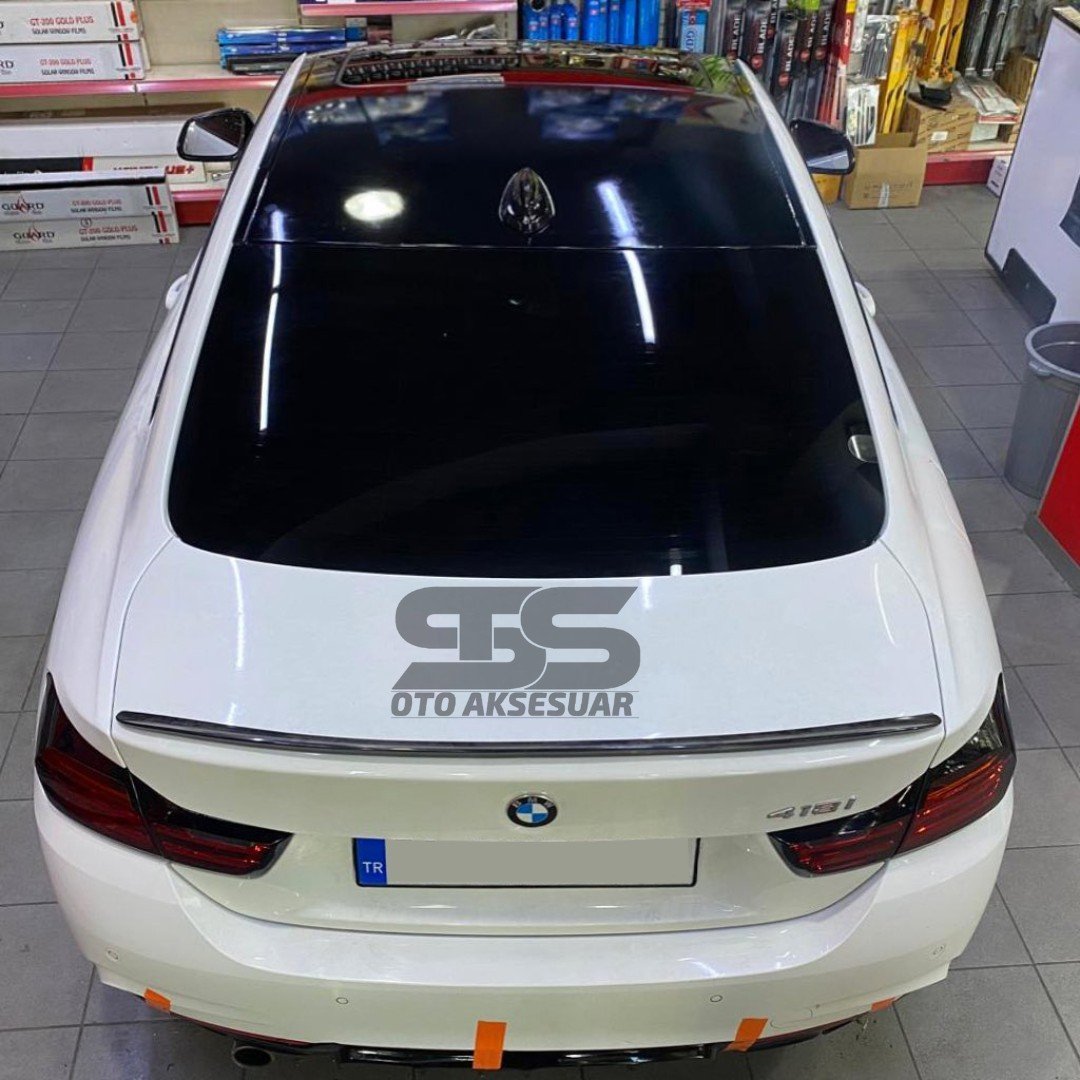  Bmw F32 418 420 425 430 Bagaj Üstü Spoiler Piano Black