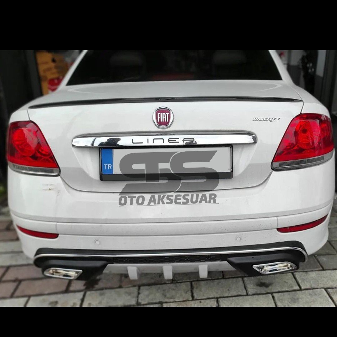  Fiat Linea Bagaj Üstü Spoiler Bagaj Çıtası Piano Black