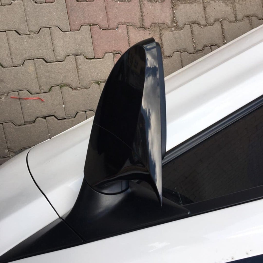  Hyundai Accent Blue Sinyalli Batman Yarasa Ayna Kapağı Piano Black Abs Plastik
