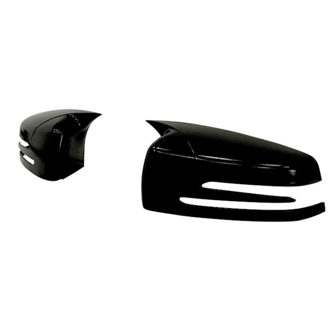  Mercedes Benz Gla X156 2014-2019 Batman Yarasa Ayna Kapağı Piano Black Abs Plastik