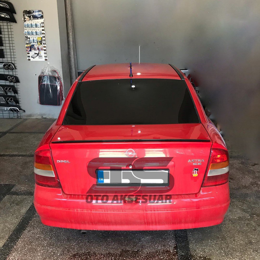  Opel Astra G Bagaj Üstü Spoiler Bagaj Çıtası Piano Black