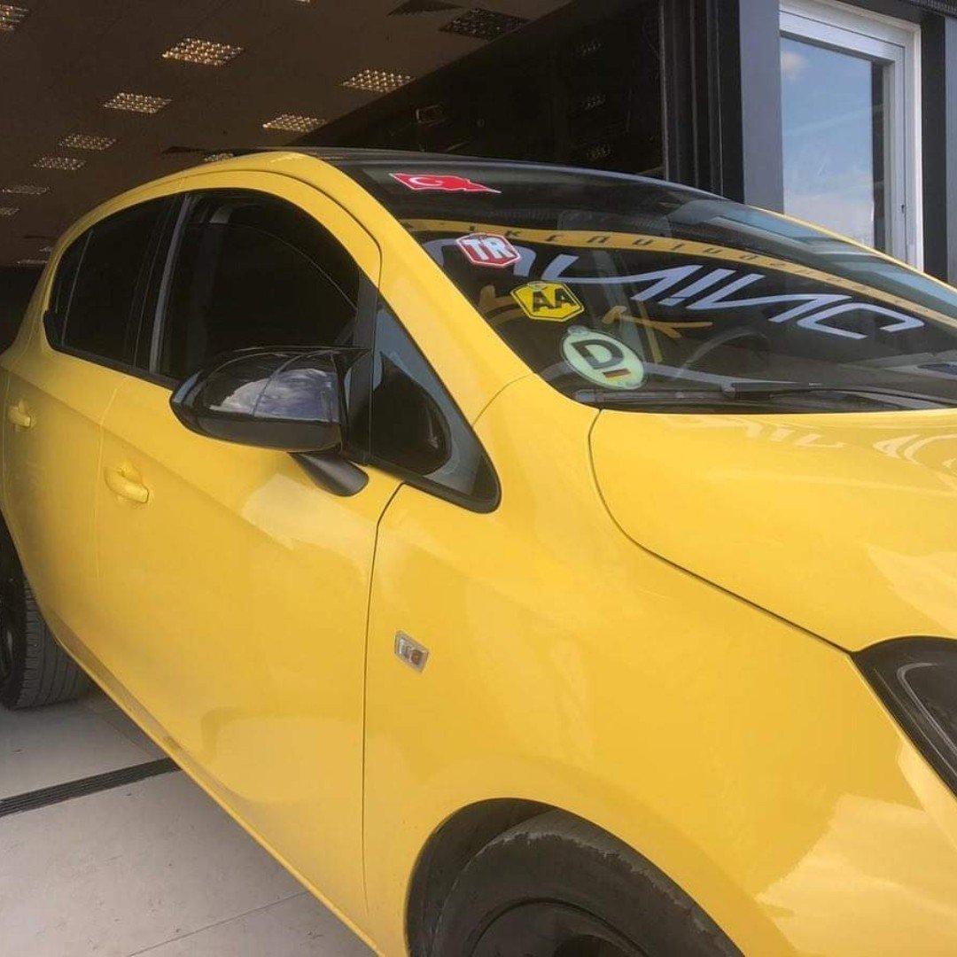  Opel Corsa E 2014-2019 Batman Yarasa Ayna Kapağı Piano Black Abs Plastik