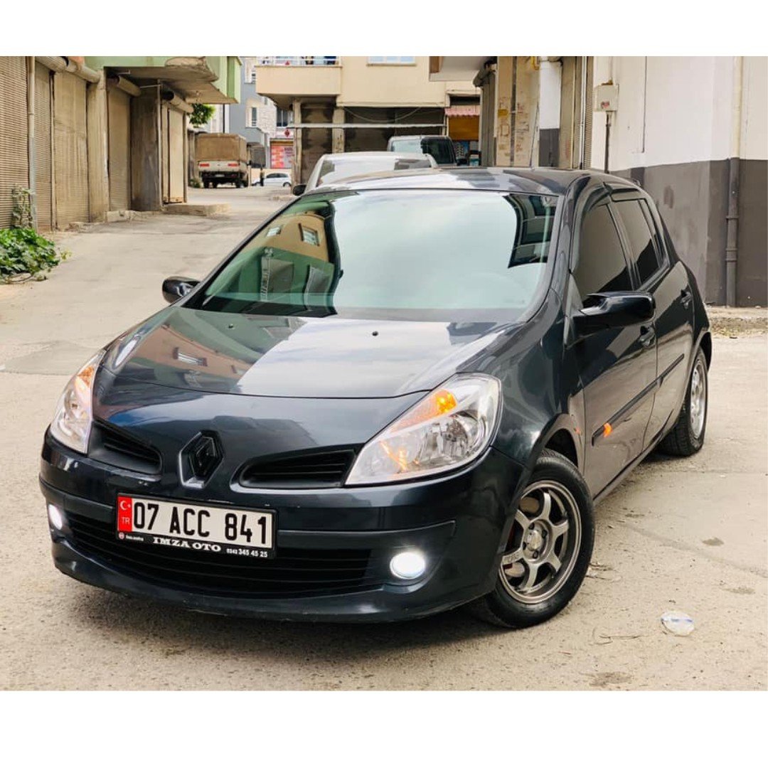  Renault Clio 3 2005-2009 Batman Yarasa Ayna Kapağı Piano Black Abs Plastik