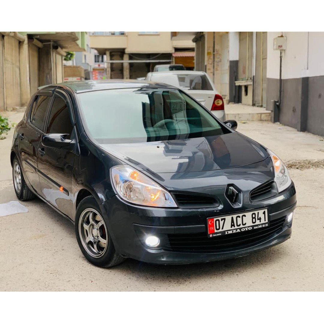 Renault Clio 3 2005-2009 Batman Yarasa Ayna Kapağı Piano Black Abs Plastik