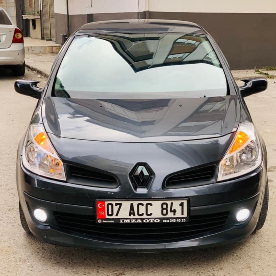  Renault Clio 3 2005-2009 Batman Yarasa Ayna Kapağı Piano Black Abs Plastik