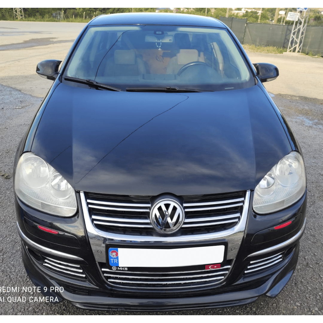  Volksvogen Jetta Mk5 2005-2010 Batman Yarasa Ayna Kapağı Piano Black Abs Plastik