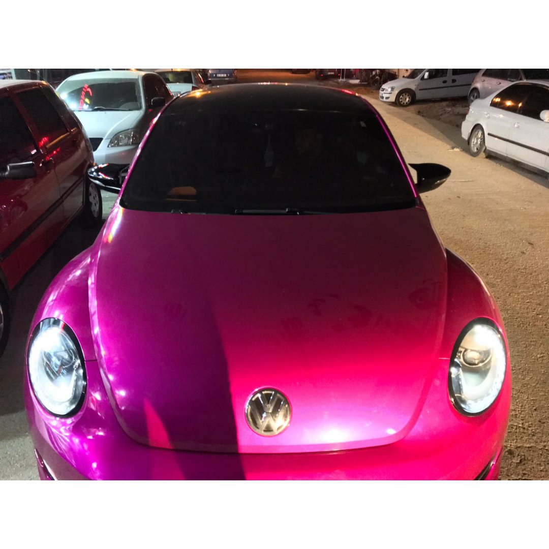   Volksvogen New Beetle 2011-2019 Batman Yarasa Ayna Kapağı Piano Black Abs Plastik