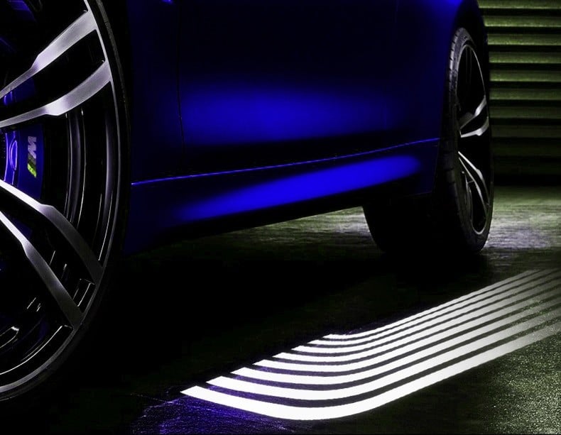 Araç Altı Ambiyans Melek Kanatlı Led Pojektör Araç Ve Motosiklet