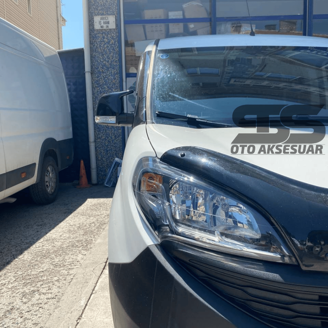 Fiat Doblo Batman Yarasa Ayna Kapağı Piona Black 2009 - 2022 Arası Kasalara Uyumlu 2 Adet D3 - D4