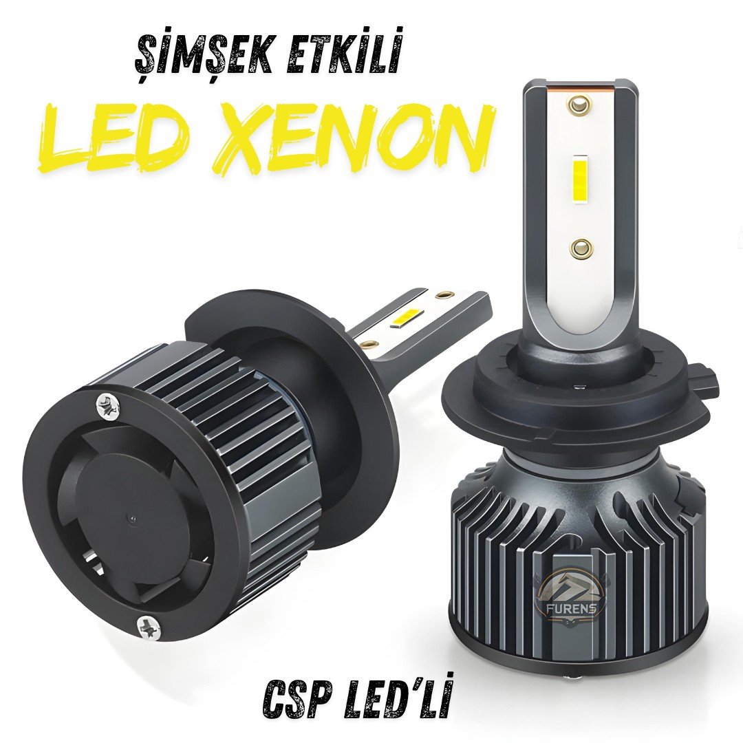 Fiat Linea 2007-2017 Sis Farı Uyumlu Şimşek Etkili Led Xenon Premium Series H1