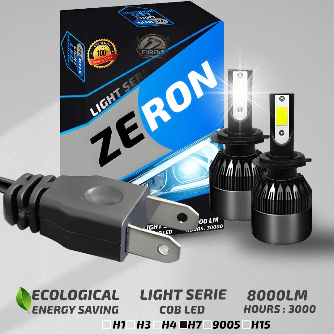 Ford Focus 4 2018-2024 Kısa Far Uyumlu Şimşek Etkili Led Xenon Light Series H7