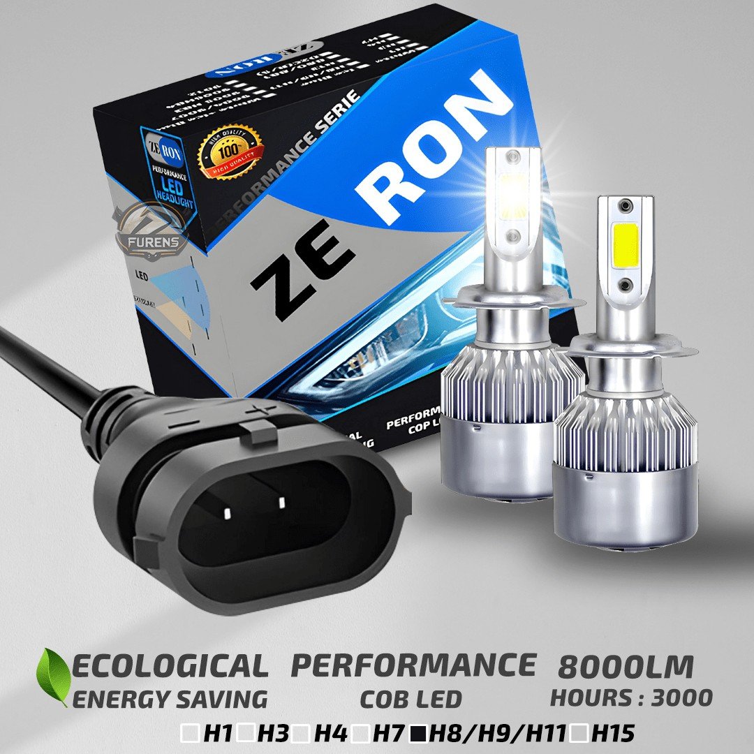 Ford Focus 4 2018-2024 Sis Farı Uyumlu Şimşek Etkili Led Xenon Performance Series H11