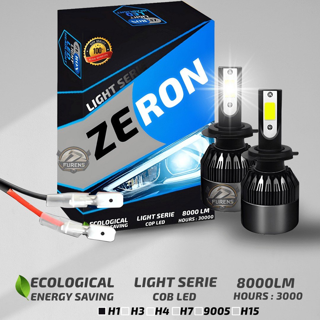 Ford Focus 4 2018-2024 Uzun Far Uyumlu Şimşek Etkili Led Xenon Light Series H1