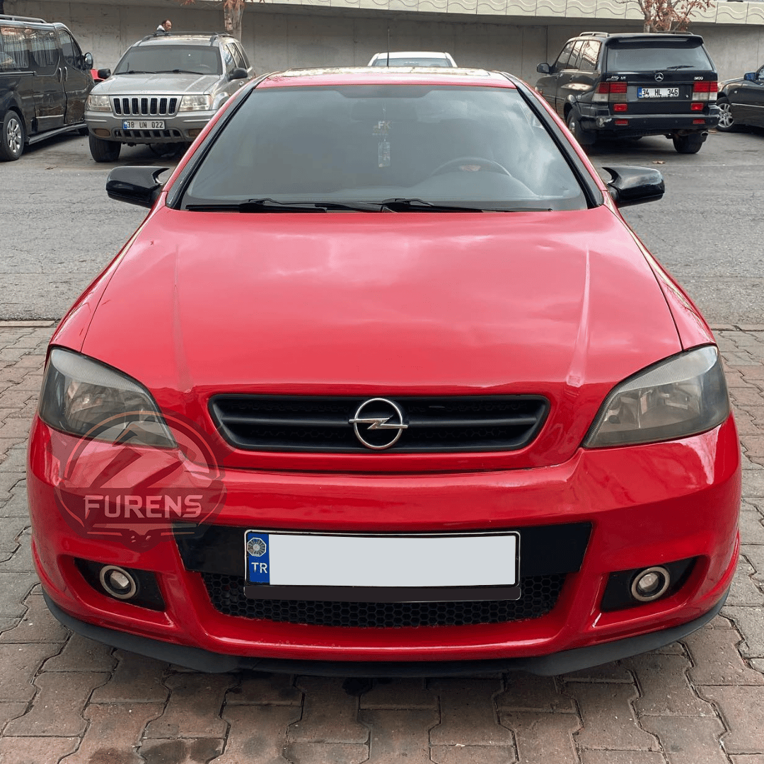 Opel Astra G 1998, 1999, 2000, 2001, 2002, 2003, 2004 Uyumlu  Yarasa Batman Ayna Kapağı Piano Black