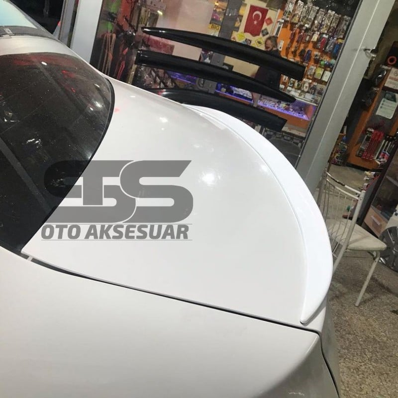 Peugeot 301 Bagaj Üstü Spoiler Parlak Beyaz